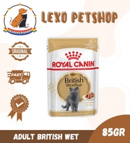 Royal Canin British Shorthair Wet Food 85gr - Makanan Kucing