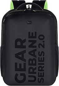 Parker 23L Water Resistant Anti Theft Laptop Bag/Backpack for Men/Women - Black, Black-Black, One Si