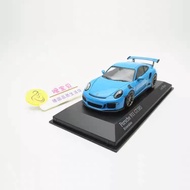[Orphan] Porsche 911 GT3 RS Blue 1/43 Mini Cut 991 2014 Metal Model Porsche Mini Cut Produced Porsch