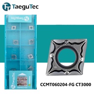 เม็ดมีด Inserts C06 เม็ดหน้าเดียว เม็ดเบา มุม 04 CCMT060204-FG CT3000