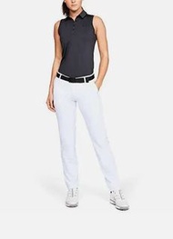 7度c 運動品牌 UA UNDER ARMOUR 安德瑪 女士高爾夫球褲合身長褲白色 8#