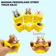 Pop It Squishy Toy Squishy Toy Squish Mouse Squisi Rat Cheese Glass Mouse Silicone Rubber/Squeeze Toy Pop It Funny Stress Relief Squirrel Silicone Rubber Funny Squirrel Toy Squeeze