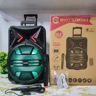 MKC KIMISO QS 1205 WS Speaker Bluetooth Portable 12.8 Inch Variasi Microphone
