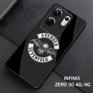 Infinix Zero 30 4G/ 5G Casing hp - Softcase - Avenged Motif M69 - Case - infinix Zero 30 4G/5G