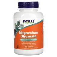 NOW Foods Magnesium Glycinate 180 Tablets