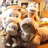 Japanese Single Genuine Picture Book Curious George Curious George Monkey Pillow Plush Doll Doll