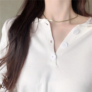 Bean DC8 simple and youthful Choker