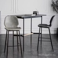 Backrest High Bar Stool Simple Household Modern High Stool Chair Bar Stool Bar Stool Bar Chair High 