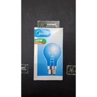 40W INCANDESCENT BULB CLEAR B22 WARM WHITE/KUNING [NOT LED]
