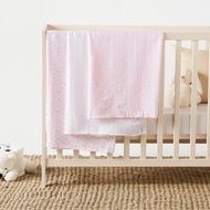 Babyshop Giggles Printed Bamboo Swaddle Wrap - Set Of 3