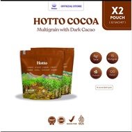 Hotto Official Kalimantan | Hotto Cocoa Multigrain With Dark Cocoa Natural Prebiotic Fiber Drink Hot