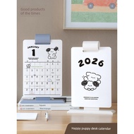 2026 calendar calendar 2026 2026 New Style Calendar Happy Puppy Desk Calendar 2025 Office Desktop Or