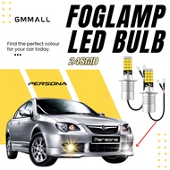 Mentol Lampu Kabus Kereta PROTON PERSONA FOGLAMP LED BULB White Yellow Spotlight Putih H3 CM  雾灯
