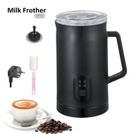 เครื่องตีฟองนม เครื่องตีฟองนมไฟฟ้าอัตโนมัติ ทำฟองนมร้อน เย็น อุ่นนม Stainless Steel Coffee Machine Milk Frother