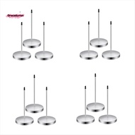 12 PCS Spike 5.5 Inch Stainless Steel Ticket Stabber for Restaurant Silver Receipt Spike Memo Holder