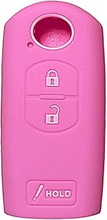 Key Fob Cover for CX5 CX7: 3 Buttons Silicone Remote Case Protector Fit for Mazda 3 Mazda CX3 CX9 CX