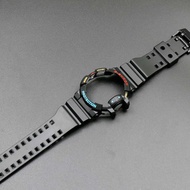 Rubber Strap + Case Silicone set For Casio G-SHOCK GA-400 GD-400 GBA401 WatchBand Accessories + Free