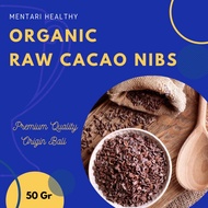 Organic Raw Cacao Nibs 50 Grams