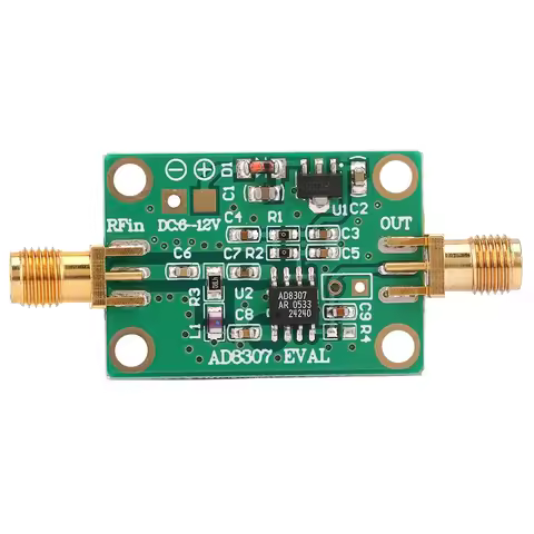 AD8307 RF Power Meter Logarithmic Testing Detector 0.1-600M -75~+15dBm Module