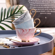 JMS STORE Ceramic Coffee Cup Set Marble Pattern Available In 3 Colors 1 3 Pieces NO.Z53