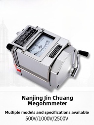 JinChuan ZC-25 Resistor Insulation er 500V Pointer 2500 Ohm-Meter 1000V Mega Ohm Meter Electrician G