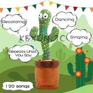 Cactus Toy Plush Talk Kaktus Bercakap Dancing Cactus Toys