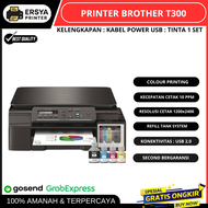Printer Brother T300 Multifungsi print, scan, copy jernih