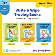 [zerotofive] Write and Wipe Tracing Books for 3 Years Old Above