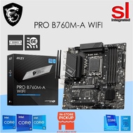 MSI PRO B760M-A WIFI DDR5 M-ATX Gaming Motherboard + Intel 14th Gen Processor Combo