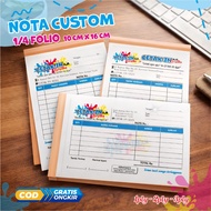Print Custom Notes 1st Anniversary | Invoice Invoice for Road Letters, Free Full Color Design