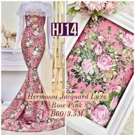 KAIN PASANG HERMOSSA JACQUARD SILK EMBOSS SETAMODA KAIN ELA SUTERA GUANGZHOU ITALIAN ROYAL SATIN PRI