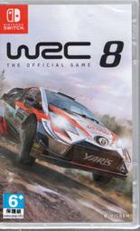 Switch遊戲 NS WRC 8 世界越野冠軍賽 8 中文版【板橋魔力】