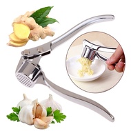 Garlic Press Chopper Chopper Minced Garlic Machine with Silicone Peeler and Cleaning Brush Easy to Clean