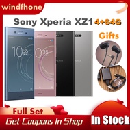 Sony Xperia XZ1 G8341 4+64GB unlocked smart second-hand Japanese 4G Android phone Octa-core 5.2
