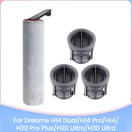 For H14 Dual/H14 Pro/H14/ / Ultra/H30 Ultra Wet Dry Vacuum Roller Brush Hepa Filter Replacement Acce