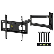 FORGING MOUNT Corner TV Wall Mount Long Arm TV Mount for 23"-60" TVs-Easy to Install Single Stud Des