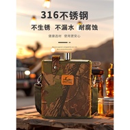 316Outdoor Russia304[] 5Drink2Portable Liquor Flask for Outdoor Use3Large Capacity Wine Bottle Stain