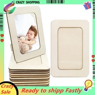 12 Pieces DIY Wood Picture Frames Standing Photo Frames For 4 X 6 In Photos,