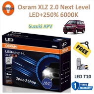 Osram หลอดไฟหน้า รถยนต์ XLZ 2.0 Next Level LED+250% 6000K Suzuki AVP แถมฟรี LED T10 รับประกัน 1 ปี