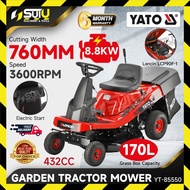 YATO YT-85550 / YT85550 760MM Garden Tractor Mower / Riding Lawn Mower / Mover 8.8kW (Loncin Engine)