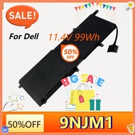 9NJM1 99Wh Laptop Battery for Dell Alienware 15 R3 R4 17 R4 R5 P69F P31E Fit 44T2R High Performance 