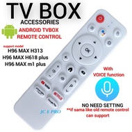 (Support VOICE Function) Android TV Box Remote Control for H96 | H96 MAX H313 | H96 MAX H618Plus | H