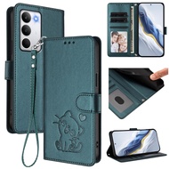 Casing for Realme C85 C85 Pro C75 5G C75X C75 4G C73 C71 4G Realme 15X 14X 5G Cute Cartoon Cat Flip 