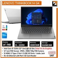 Lenovo ThinkBook 14 G4 (1 YEAR WARRANTY T&C) Core i5-1235U  14" FHD SCREEN 16GB RAM Win 11 Pro