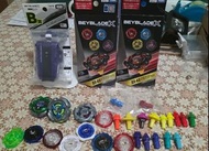 Beyblade X 爆旋陀螺 BX48黑龍，B賞紫飛龍發射器,綠魔犬藍W環，木乃伊02 460C,BX34左龍，170，455，960，560，770，WB,DB,E,FF,H,Lo,K,R,I,B