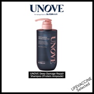 [UNOVE] Shampoo Deep Damage Repair Shampoo (Protein Ampoule Shampoo) 500g