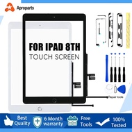 For iPad 8 8th Gen 2020 A2270 A2428 A2429 10.2 LCD Outer Touch Screen Digitizer Front Glass Display 