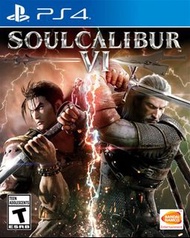 《今日快閃價》（中古二手）PS4遊戲 刀魂6  劍魂6 / SoulCalibur VI / SoulCalibur 6 美版英文版