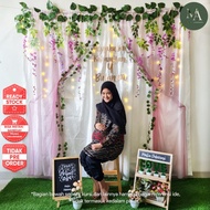 Promo Dekorasi Backdrop Syukuran Tasyakuran 4 7 Bulanan PhotoBooth