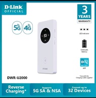 D-Link Network DWR-U2000 5G/LTE Mobile Router  /T-square